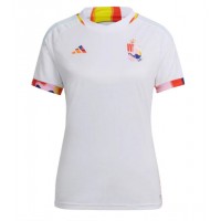 Belgicko Vonkajší Ženy futbalový dres MS 2022 Krátky Rukáv